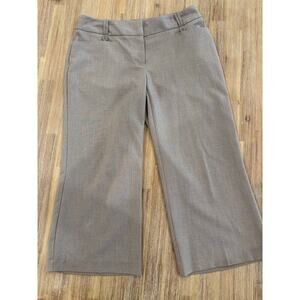 APT 9 Cropped Brown/Khaki Wide Leg Pants Size 4